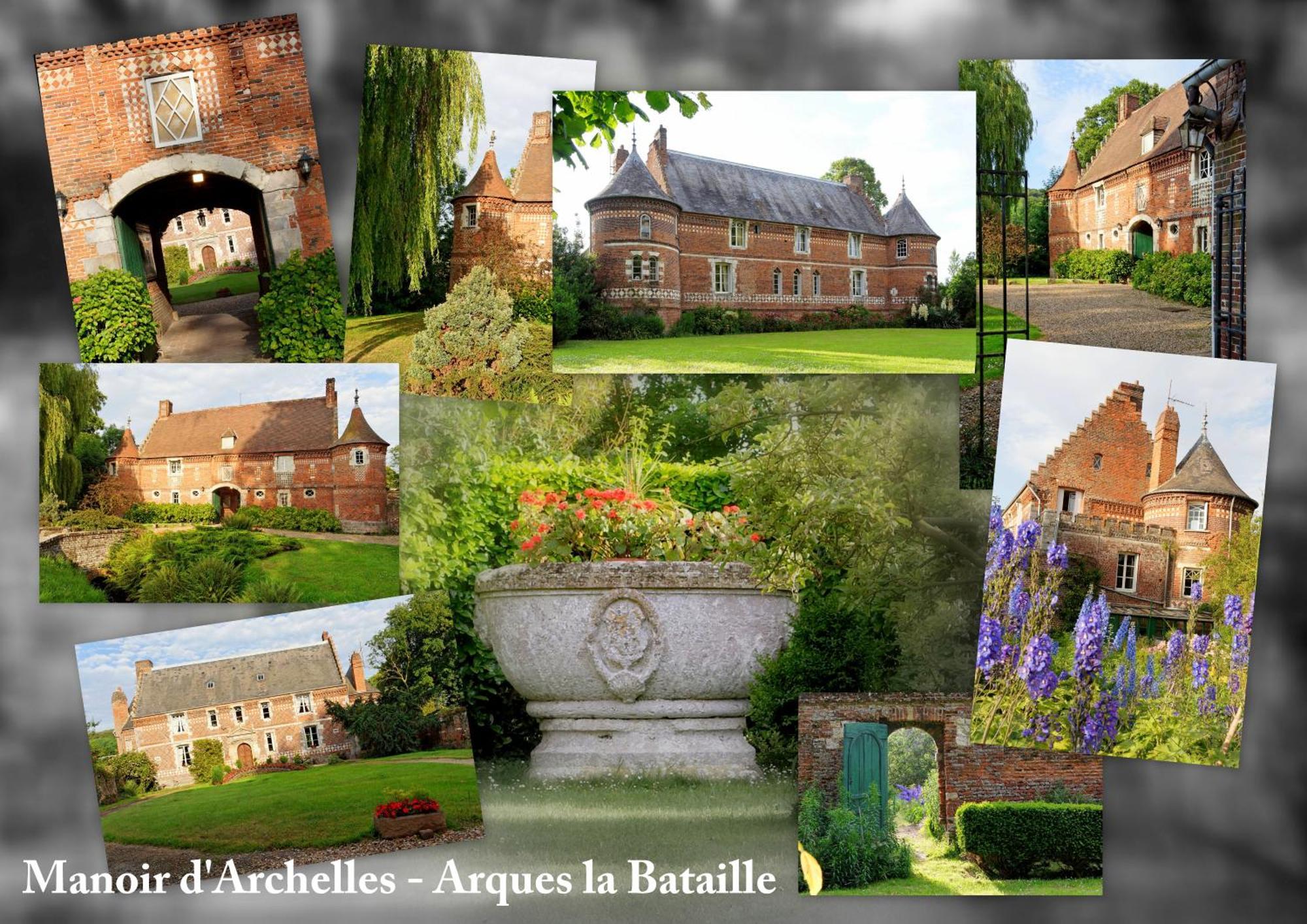 Auberge Du Manoir D'Archelles Arques-la-Bataille Eksteriør bilde